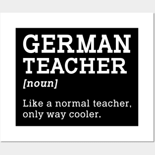 German Teacher Back To School Posters and Art